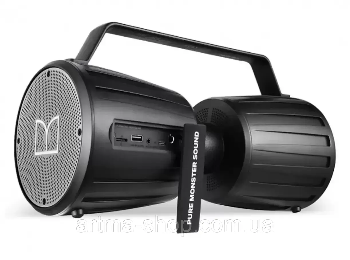 Колонка Bluetooth MONSTER ADVENTURER FORCE IPX7, потужність 40W, чорна (MONS 21901), фото 1