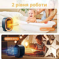 Нагрівач настільний тепловентилятор Electric Heater Fan XL-694 1200 Вт