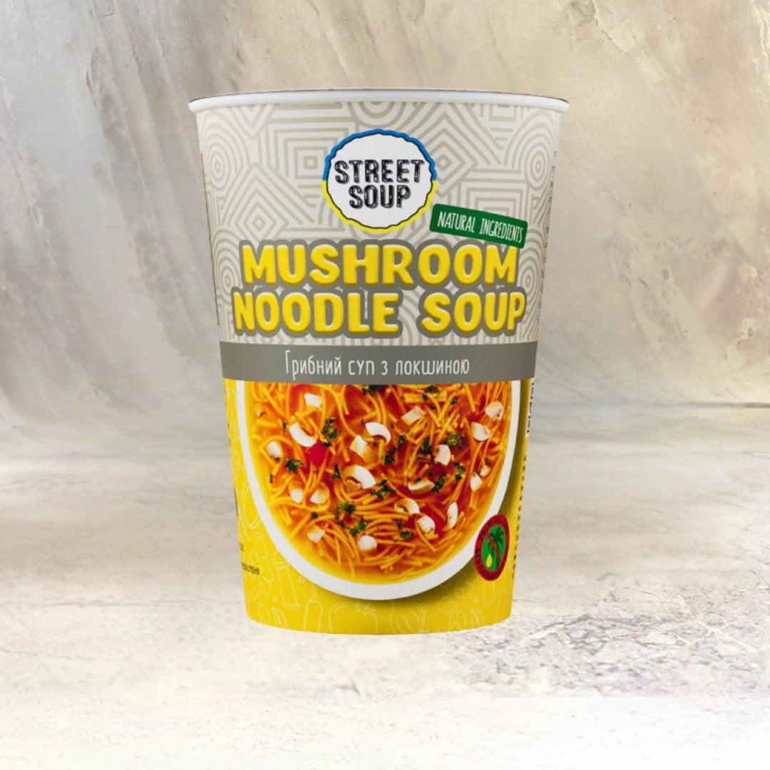 Грибний суп з локшиною Street Soup 32 г, фото 1