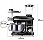 Професійний Кухонний Комбайн 3в1 Mozano Kitchen Machine 2300 Вт AGD/ROB/02#BLACK, фото 7