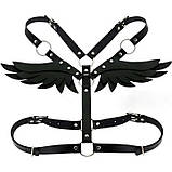 Портупея з крильцями Black Angel, фото 3