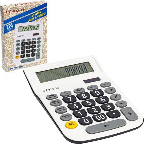 Калькулятор DS-833-12 19х13х2,5 см купити дешево оптом в інтернет-магазині