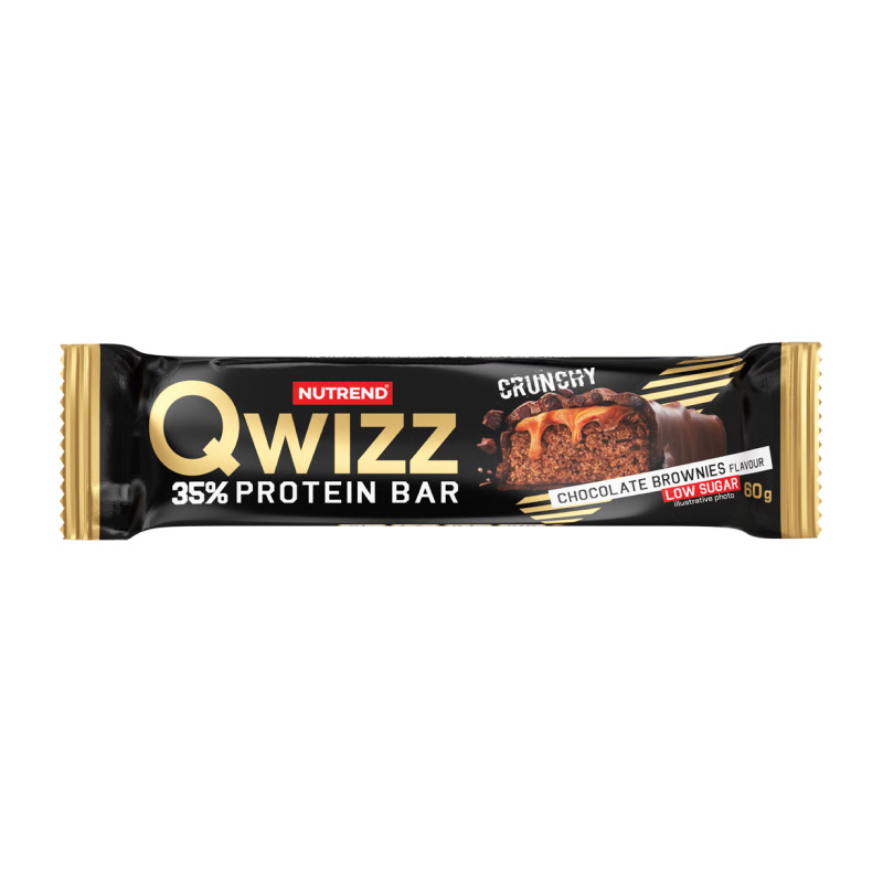 Протеїнові батончики Nutrend Qwizz Protein Bar 60 g Chocolate Brownie