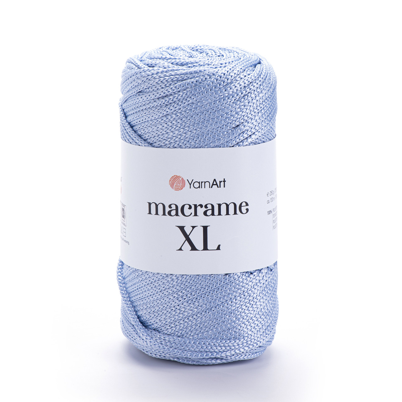 Пряжа Yarnart Macrame XL № 133 блакитний (Ярнарт Макраме XL), фото 1