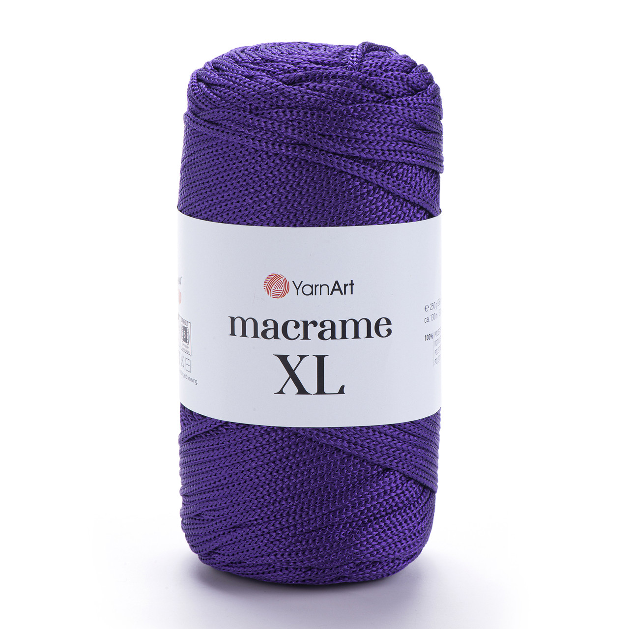 Пряжа Yarnart Macrame XL № 167 фіолетовий (Ярнарт Макраме XL), фото 1