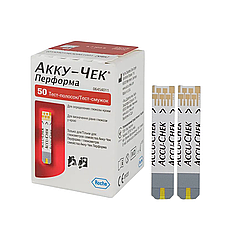 Тест-смужки Акку-Чек Перформа (Accu-Chek Performa) 50 — 100 штук