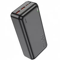 Зовнішній акумулятор (Power Bank) HOCO J101B Astute (6931474782519) 30000 mAh Black 22.5W (, Output: 2xUSB + 1xType-C, Швидка заря