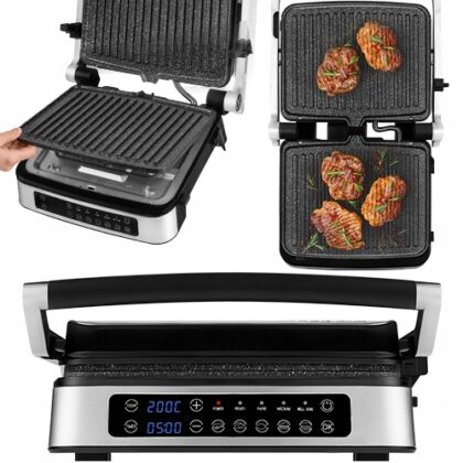 Електрогриль Zeeegma GRILL CHEF Silver