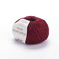YarnArt MANHATTAN (Манхеттен) №913 червоний (Пряжа напіввовна, нитки для в'язання)