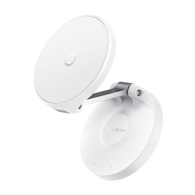 Автотримач Baseus MagPro Magnetic Foldable, White (B10564101211-00)