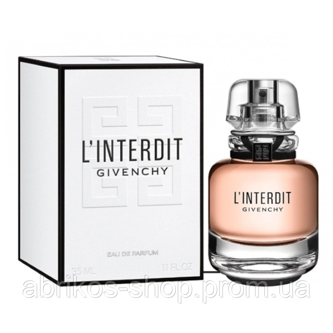 L'Interdit Givenchy Eau de Parfum Інтерді Живанші парфумована 35 мл. Оригінал Франція, фото 1