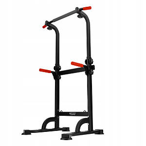 Багатофункціональна стійка для підтягувань 4FIZJO регульована Black (P-5905973402613)