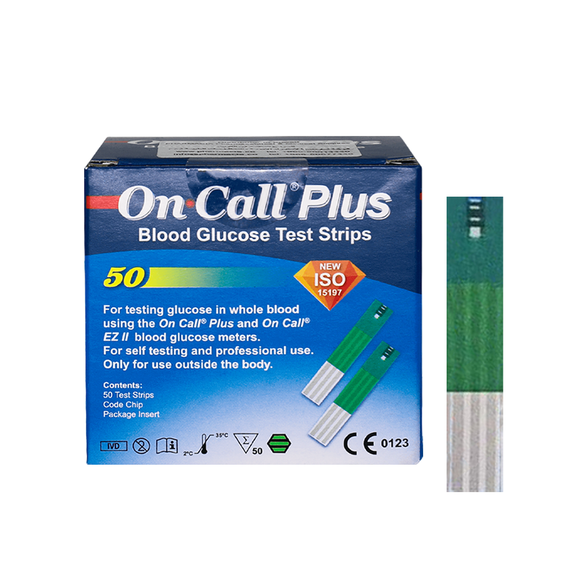 Тест-смужки On Call Plus 50 штук