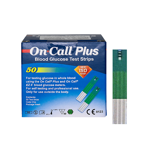 Тест-смужки On Call Plus 50 штук, фото 1