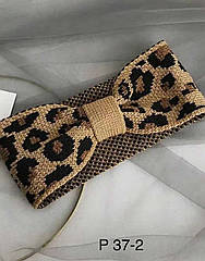 Пов'язки теплі 11*23 см 6 шт/уп ЛЕОПАРДОВІ