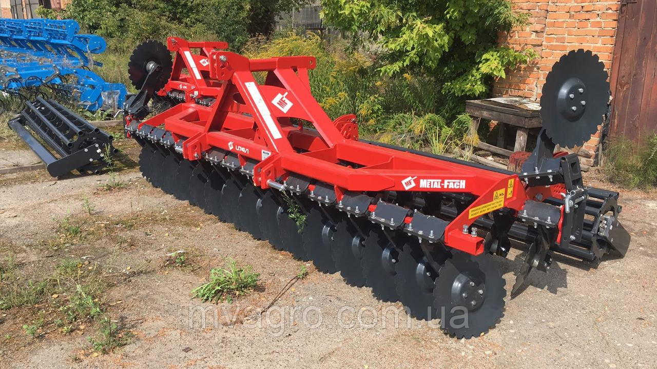 Навісна дискова борона Metal-Fach U741/1 4,0м, фото 1