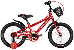 Велосипед 16" Formula STORMER BH 2024 рама - 8.5" червоний з чорним та білим