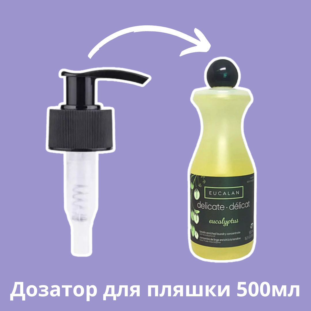Дозатор для засобу Eucalan об'ємом 500 мл PMPLG-500
