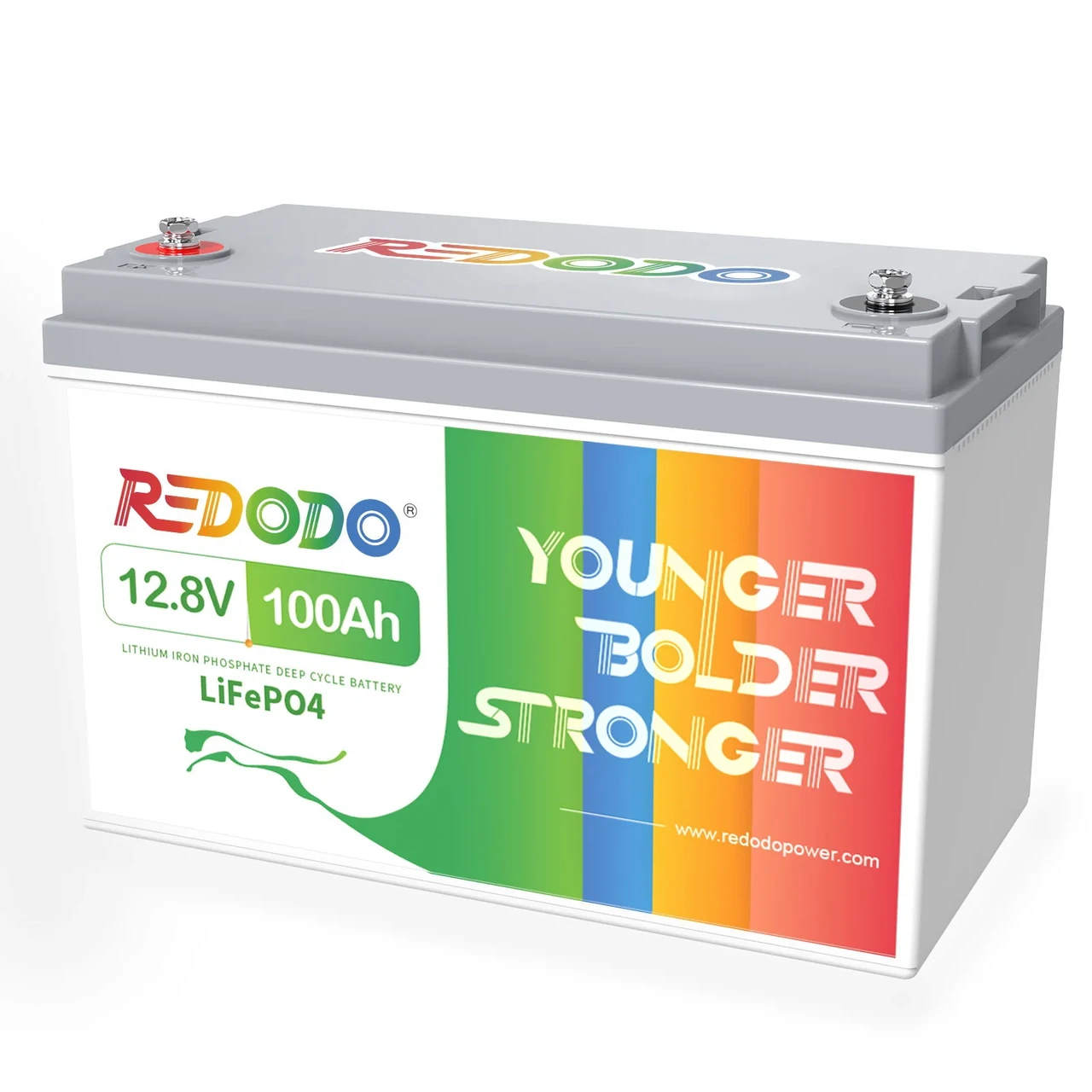 Акумуляторна батарея Redodo LiFePo4 12 V 100Ah, фото 1
