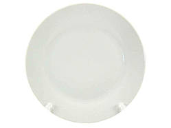 Тарілка мілка №7 d=175мм (12 шт. в уп) RWP -01 WHITE HoReCa ТМ INTEROS