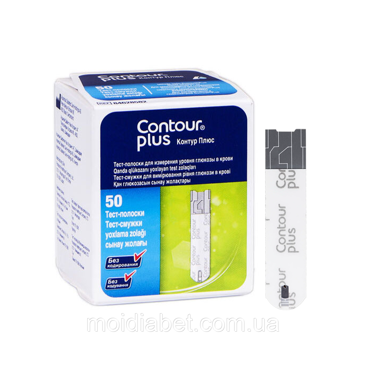 Тест-смужки Contour Plus 50 шт.