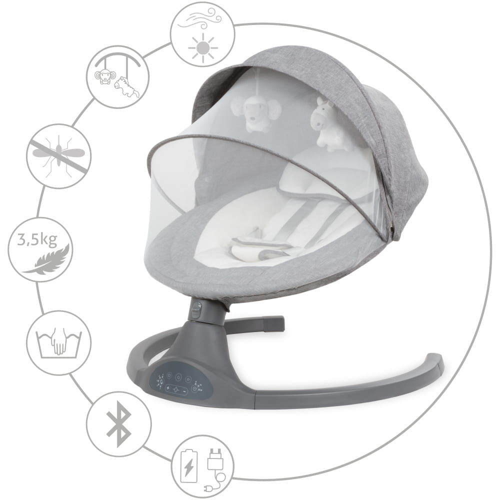 Заколисуючий центр Kidwell LUXI Dark Melange