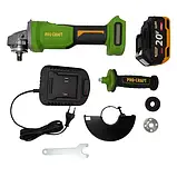 Акумуляторна болгарка Procraft PWA220 (1 акб 4 Аг), фото 6