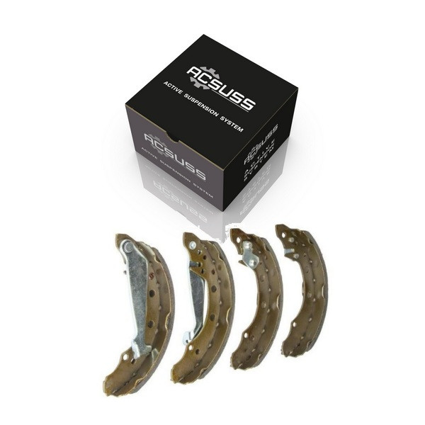 Гальмівні колодки Audi 90 (1987-91) Ауді 90. Задні. Барабан. КОРЕЯ Acsuss! GS8526 , FSB408, фото 1
