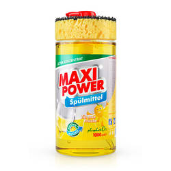 Засіб для ручного миття посуду Maxi Power Лимон 1000 мл 4823098400929 smart