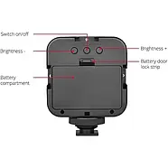 Штатив для телефону з мікрофоном підсвічуванням-спалахом та пультом AY-49 Набір блогера 4 в 1, фото 5