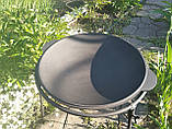 Чавунний казан з кришкою-сковородою садж 10л, SYTON, заводська термообробка, фото 8