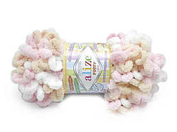 Пряжа Puffy Color 6046 5шт/уп ТМ Alize