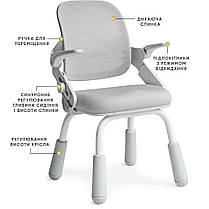 Дитячий стілець для письмового столу Mealux Neo Air Static G, фото 3