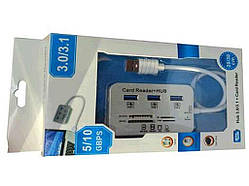 USB концентратор Card ReaderHAB Combo 3.03.1 ТМ VBK