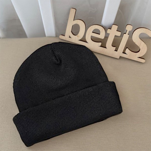 Шапочка дитяча "Сіті Кідс" кашкорсе зріст 68 см (3 - 6 місяців) Betis Чорний