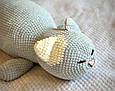 ПОДУШКА КІТ, Майстер-клас із в'язання іграшки амігурумі (рівень початківець̆), фото 7