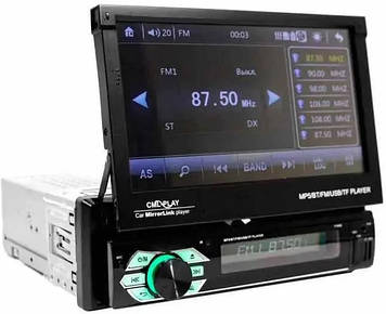 Автомагнітола 1din 7150G з GPS + USB + Bluetooth (БЕЗ КАРТ)