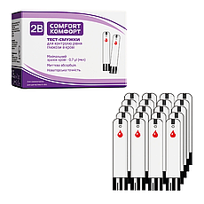 Тест-смужки Тубі Комфорт 50 шт. (2B Comfort)/1000 штук