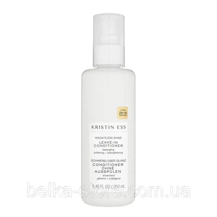 Незмивний кондиціонер для волосся Kristin Ess Weightless Shine Leave-In Conditioner 250ml, фото 1