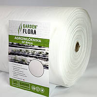 Агроволокно Garden Flora 23 г/м2 3.20 м 100 м Біле Високоякісне агрополотно Агрополотно для городу