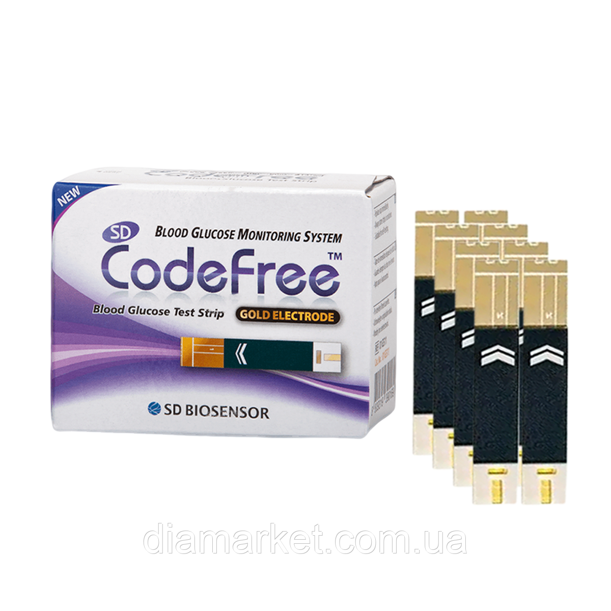 Тест-смужки SD CodeFree 400 штук