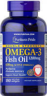 Омега 3 Puritan's Pride Omega-3 Fish Oil 1200 mg double strength 180 капс