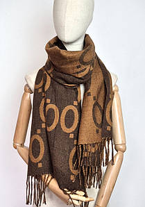 Шарф люкс кашеміровий зимовий двосторонній Альтімо