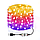 Розумна RGB гірлянда роса, 20м, від USB, 200 LED, керування смартфоном + пульт ДК, Bluetooth, фото 3