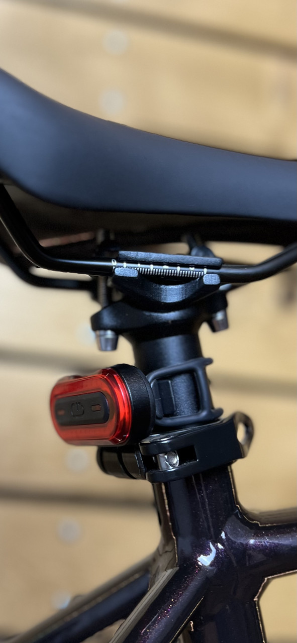 Фонарик на велосипед ліхтарик велофара задня Onride Track (50 lm, 450 mAh, Micro USB), алюмінієва