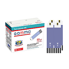 Тест-смужки Гамма MS 50 шт. (Gamma MS)/200 штук