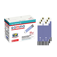 Тест-смужки Гамма MS 50 шт. (Gamma MS)/300 штук