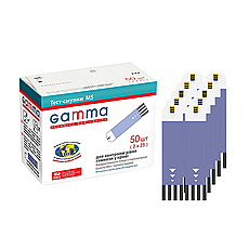 Тест-смужки Гамма MS 50 шт. (Gamma MS)/500 штук