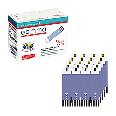 Тест-смужки Гамма MS 50 шт. (Gamma MS)/1000 штук