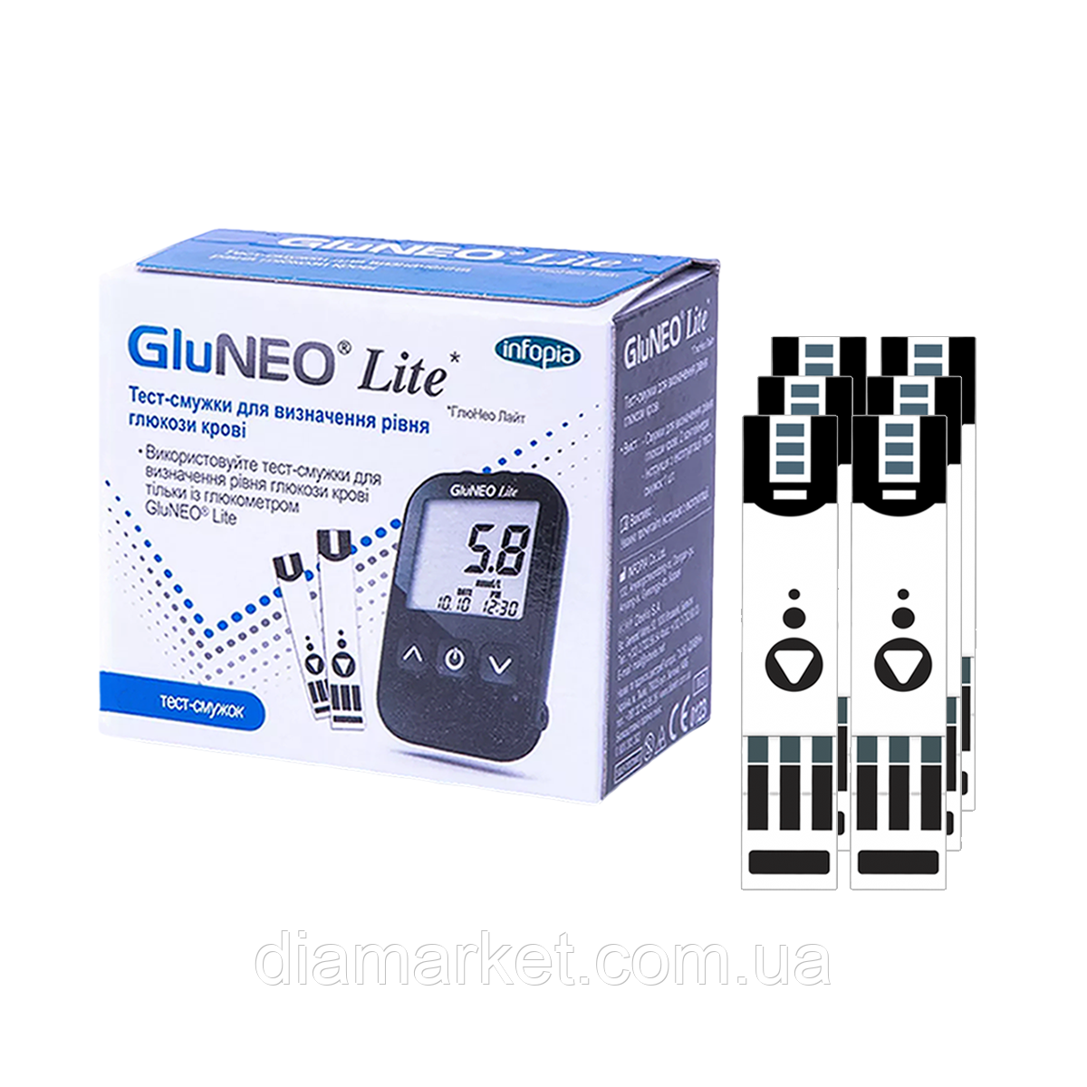 Тест-смужки GluNeo Lite (ГлюНео Лайт) 50 - 300 штук